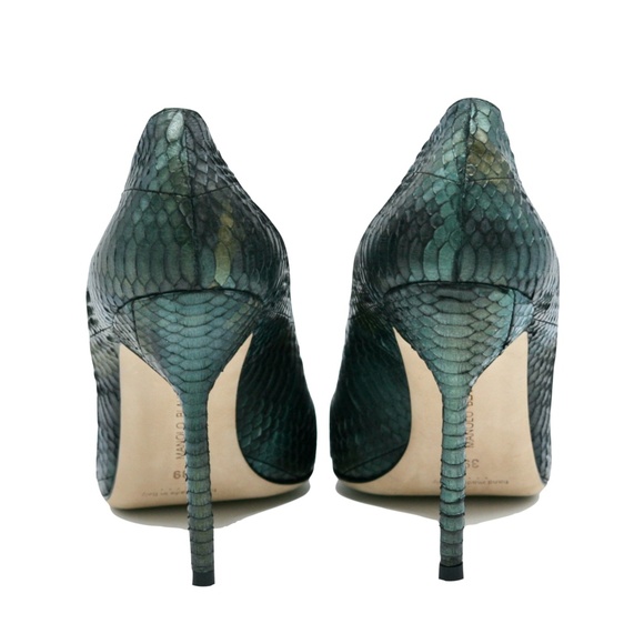 MANOLO BLAHNIK BB 105mm WATERSNAKE PUMPS - Picture 10 of 15